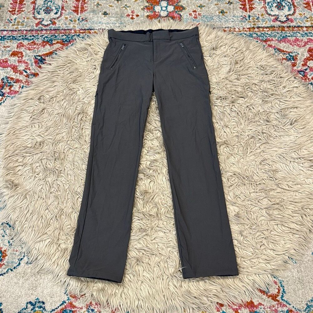 Athleta straight leg nylon pants size 8